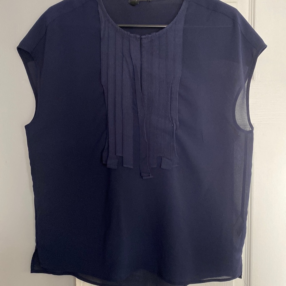 Navy blue blouse